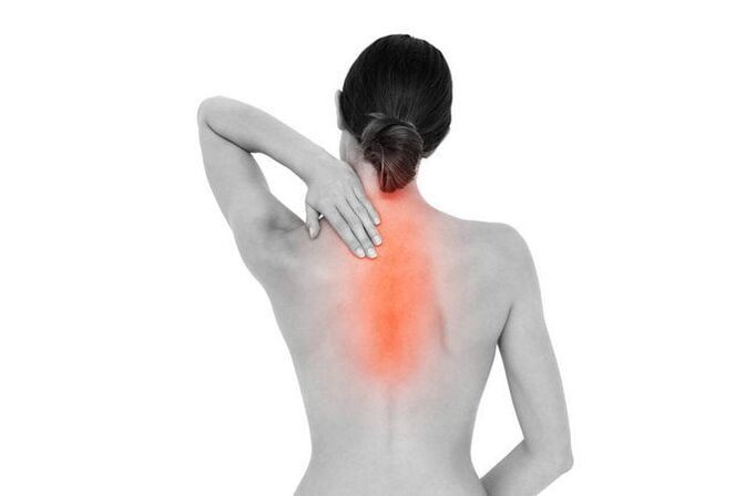 Osteochondrosis of the thorax area